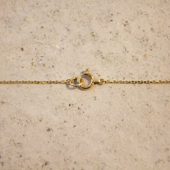 Drop S Necklace K10YG
