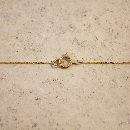 Drop S Necklace K10YG