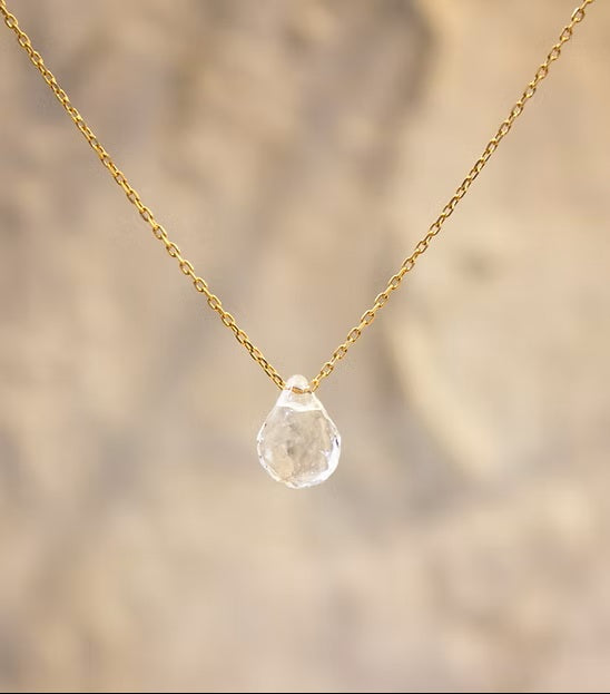 Drop M Necklace K10YG