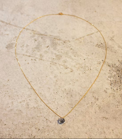 Drop M Necklace K10YG