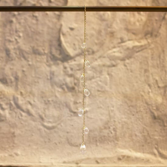 Single Drop Chain 7 Drop American Chain Pierce K10YG (single) – sente