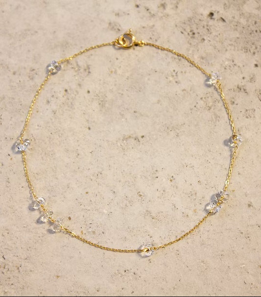 Loop Anklet K10YG