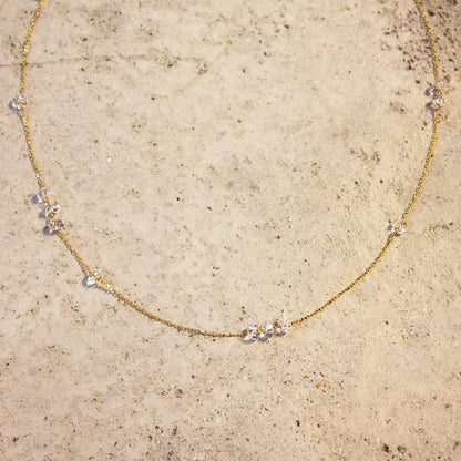 Loop Necklace K10YG