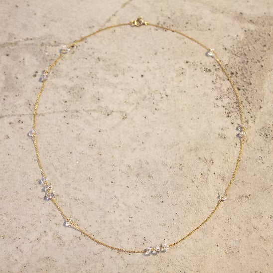 Loop Necklace K10YG