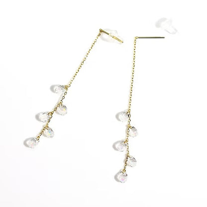 5 Drop American Chain Pierce K10YG
