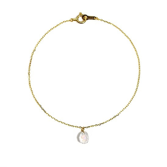 Drop Anklet K10YG