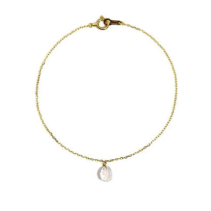 Drop Anklet K10YG