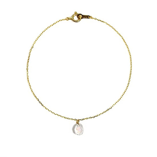Drop Anklet K10YG