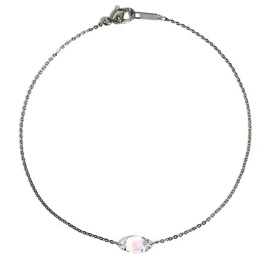 Ellipse Anklet 316L