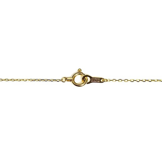 Ellipse Anklet K10YG