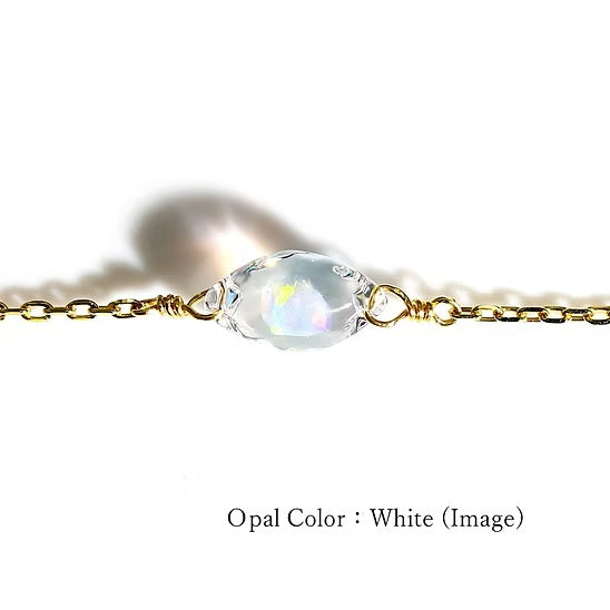 Ellipse Anklet K10YG
