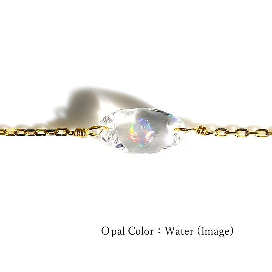 Ellipse Anklet K10YG