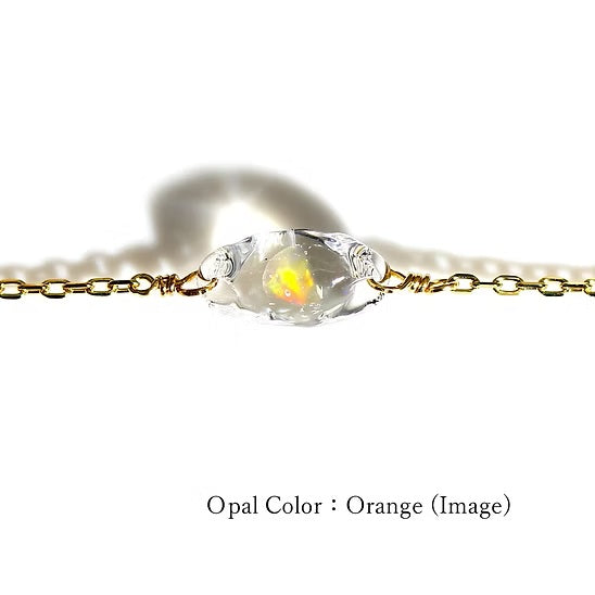 Ellipse Anklet K10YG