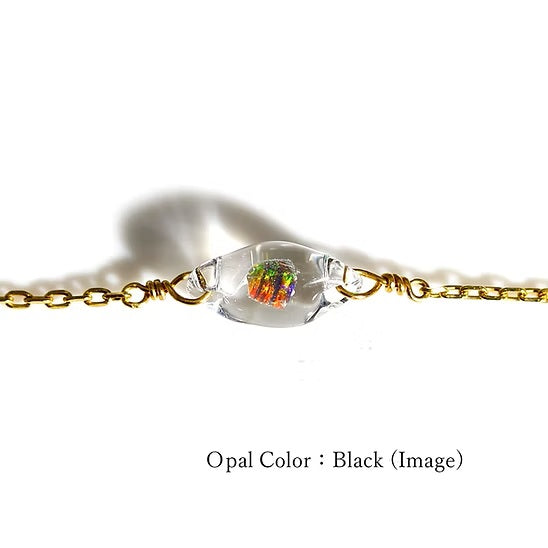 Ellipse Anklet K10YG