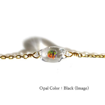 Ellipse Anklet K10YG