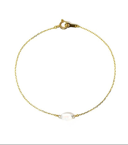 Ellipse Bracelet K10YG