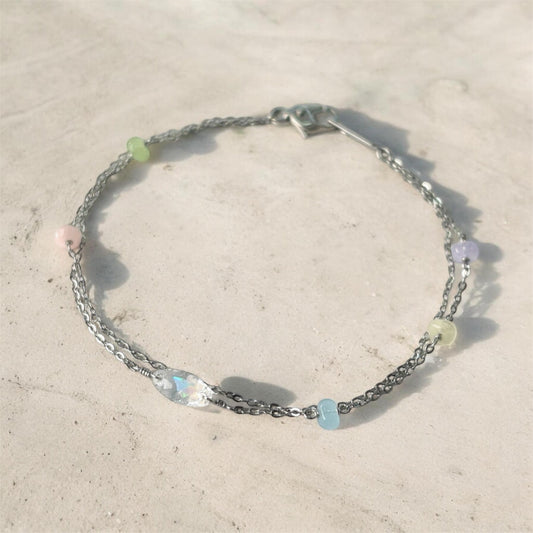 macaron 2 Line Bracelet 316L