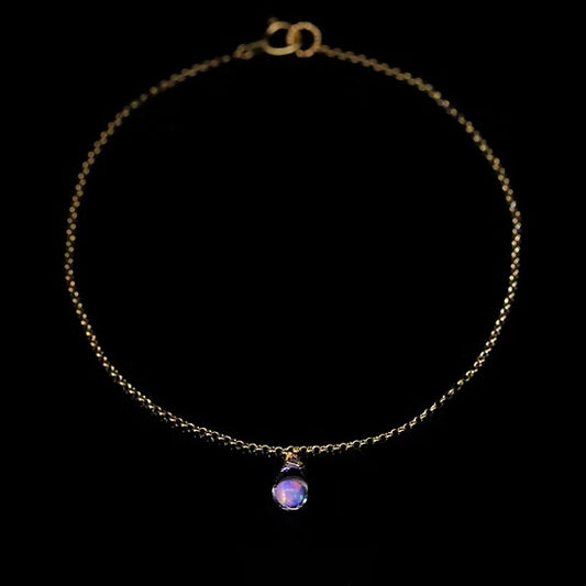 S Drop Bracelet K18