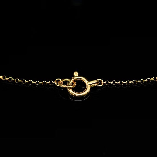 S Drop Bracelet K18