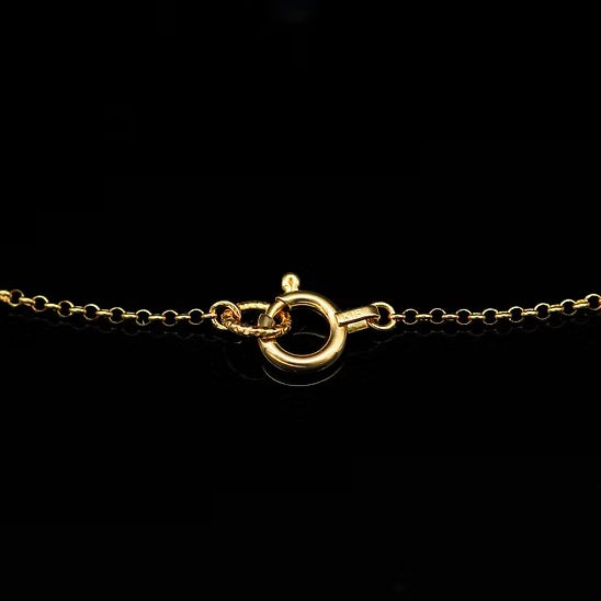 S Drop Bracelet K18