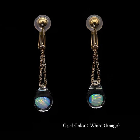 M Drop Earring K18