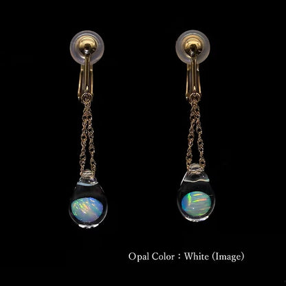 M Drop Earring K18