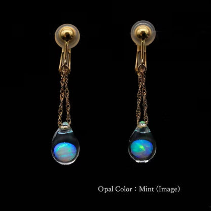 M Drop Earring K18