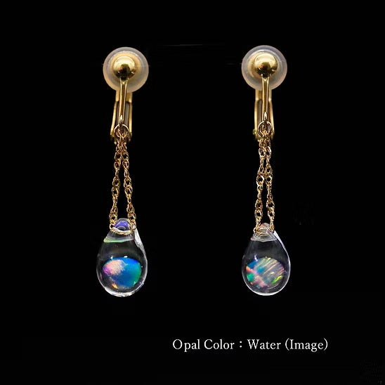 M Drop Earring K18