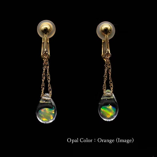M Drop Earring K18