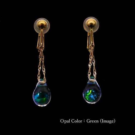 M Drop Earring K18