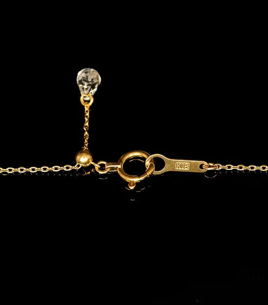 M Drop Necklace K18