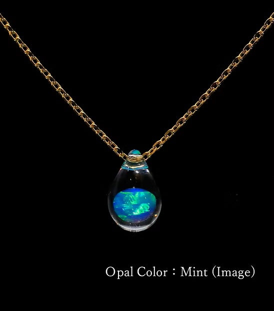 M Drop Necklace K18