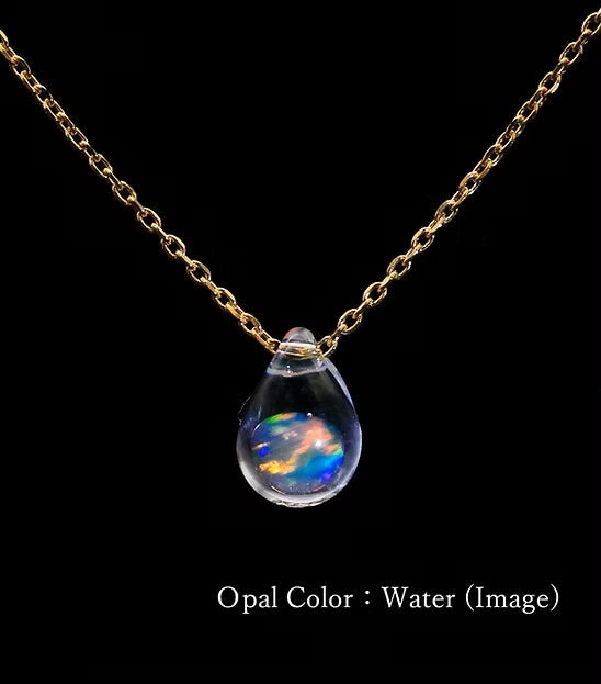 M Drop Necklace K18