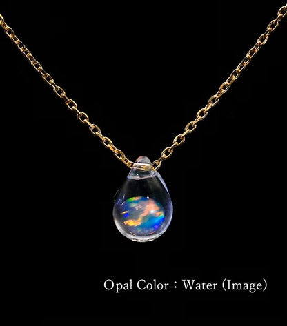 M Drop Necklace K18