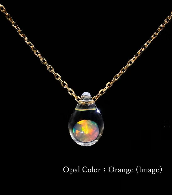 M Drop Necklace K18