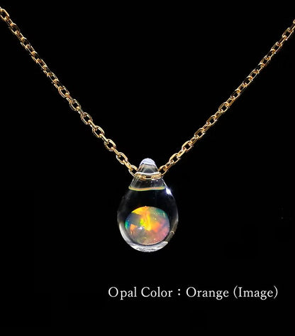 M Drop Necklace K18
