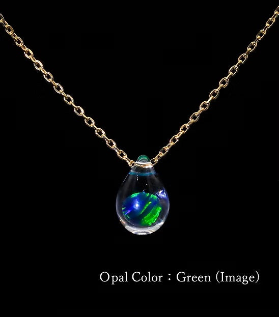 M Drop Necklace K18